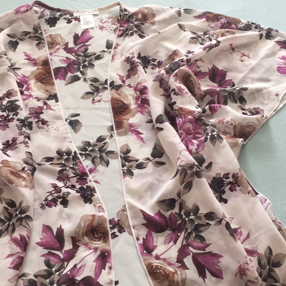 Emory Park, 2XL, floral kimono